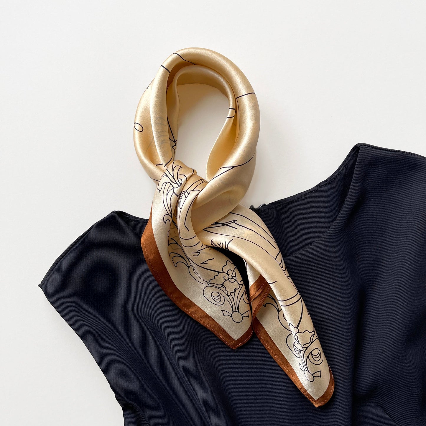 City Walk Silk Square Scarf, Women's 53cm Bandana