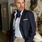 Classic Paisley Silk Scarf, 53cm Hand-Rolled Men's Neckerchief