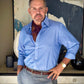 Classic Paisley Silk Scarf, 53cm Hand-Rolled Men's Neckerchief