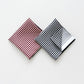 Classic Houndstooth Silk Square Scarf, 65cm Hand-Rolled Bandana Scarf