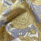 Peony Bloom Silk Scarf, 65cm Hand-Rolled Bandana Scarf