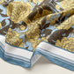 Peony Bloom Silk Scarf, 65cm Hand-Rolled Bandana Scarf