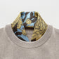 Peony Bloom Silk Scarf, 65cm Hand-Rolled Bandana Scarf