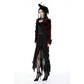 Dark In Love Izora Asymmetrical Goth Skirt﻿