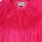 Banned Apparel Glacia Hot Pink Faux Fur Jacket