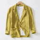 Vireous Men's Classic Luxury Linen Suit Jacket, Multi Colours