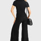 Killstar Maleficum Tiered Wide-Leg Trousers