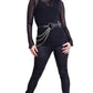 Necessary Evil Nyx Asymmetric Chain Belt