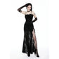 Dark In Love Naiara Maxi Dress with Daring Side Slit