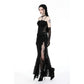Dark In Love Naiara Maxi Dress with Daring Side Slit