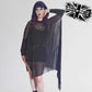 Necessary Evil Anahita Mesh-Layer Dress