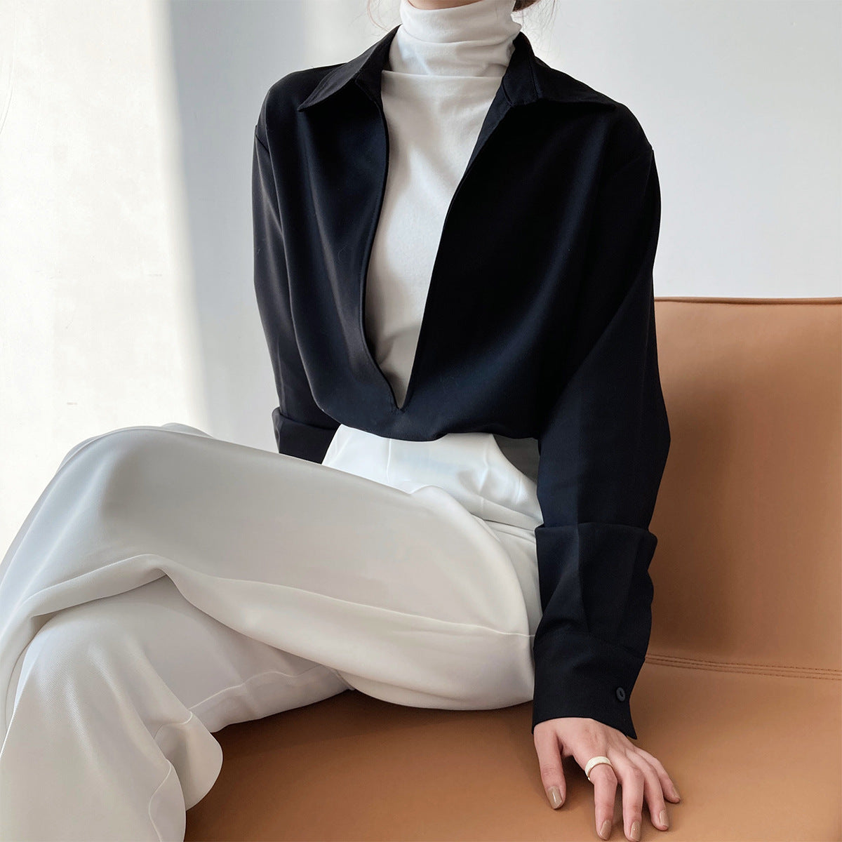 Avant Garde Women's Over-Shirt, Smock Top for Layering, Multi Colours