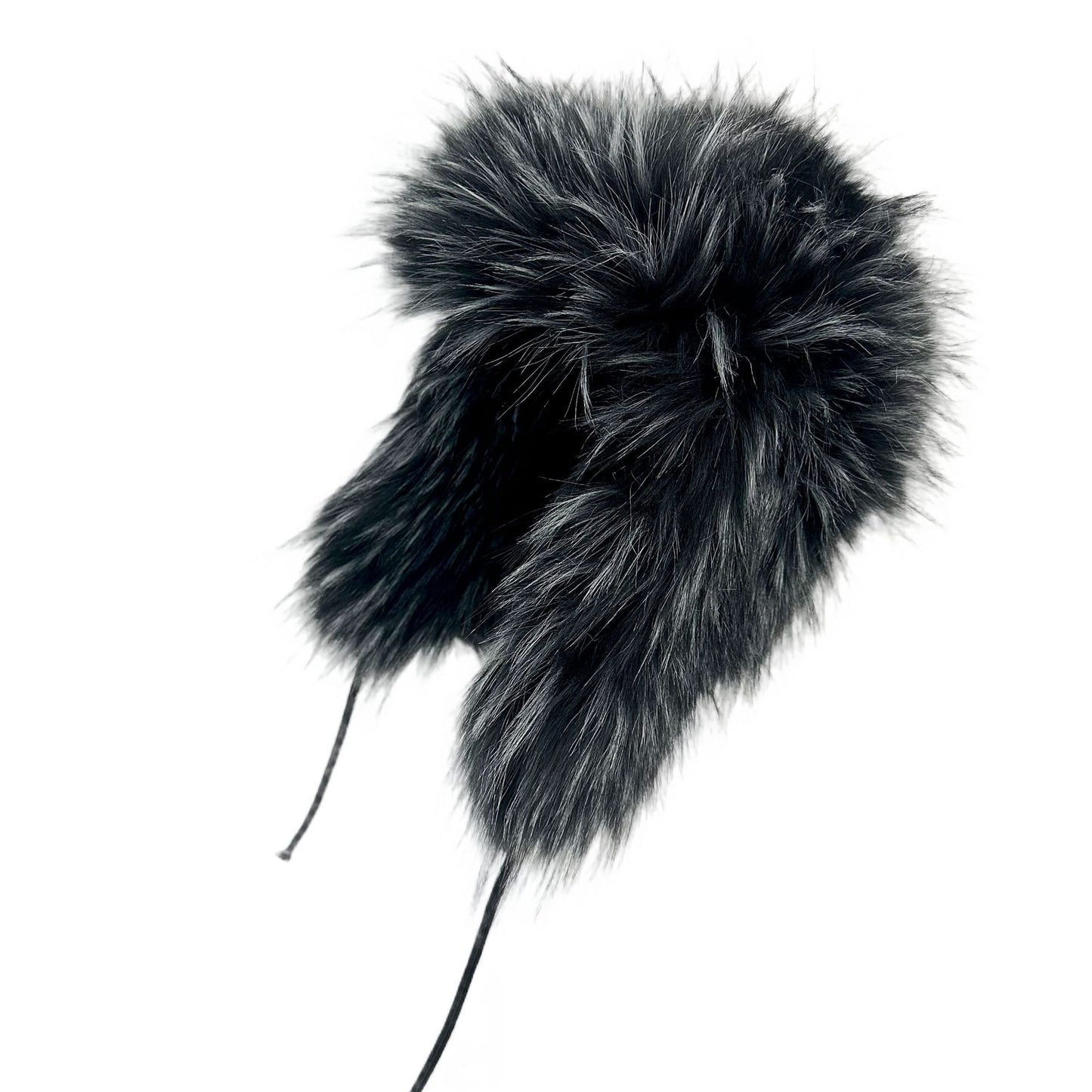 Women's Avant Garde Big Faux Fur Winter Hat and Earflaps