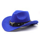 Women's Retro Cowboy-Standard Western Hat Rolled Brim