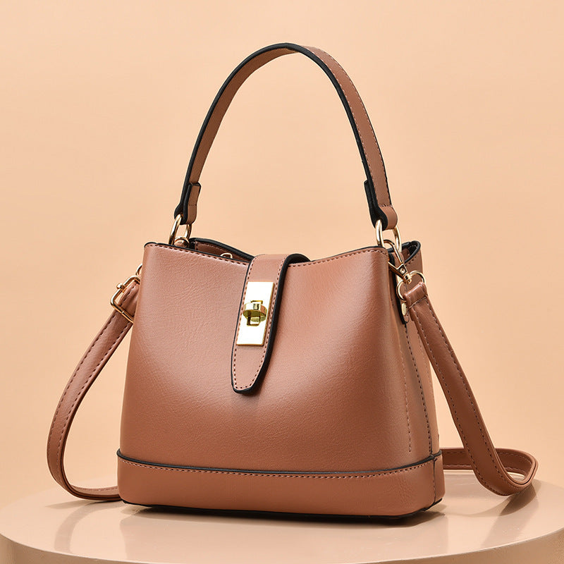 Vireous Contrast Colour Shoulder Messenger Bag