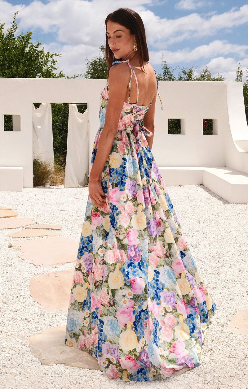 Organza Fairy Vibes Long Elegant Evening or Bridesmaid Dress