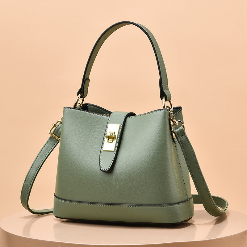 Vireous Contrast Colour Shoulder Messenger Bag