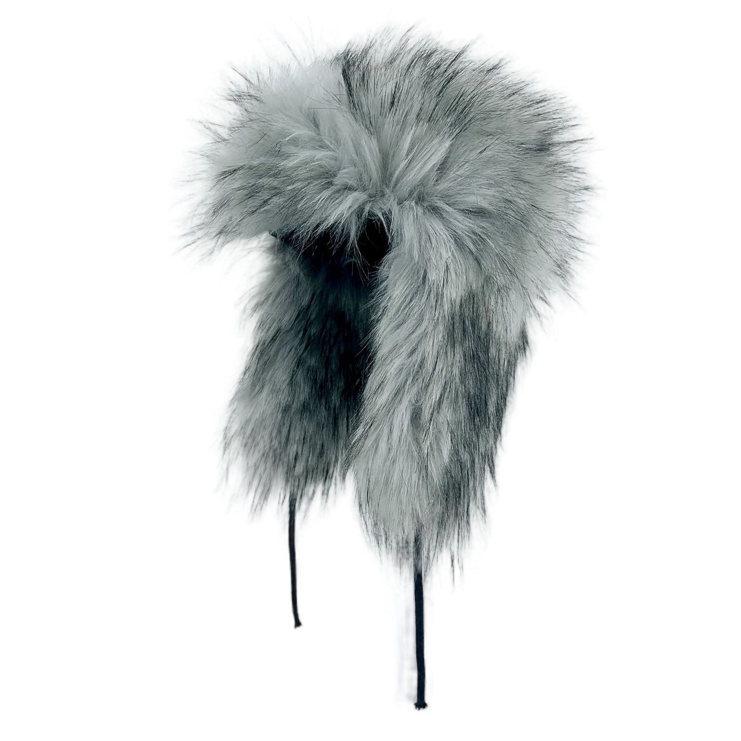 Women's Avant Garde Big Faux Fur Winter Hat and Earflaps