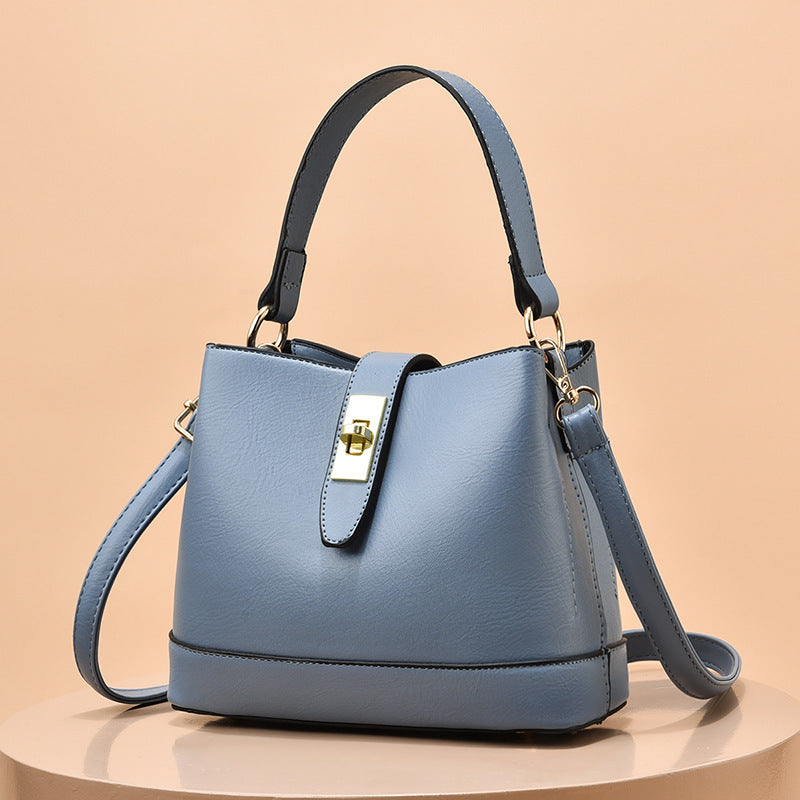 Vireous Contrast Colour Shoulder Messenger Bag