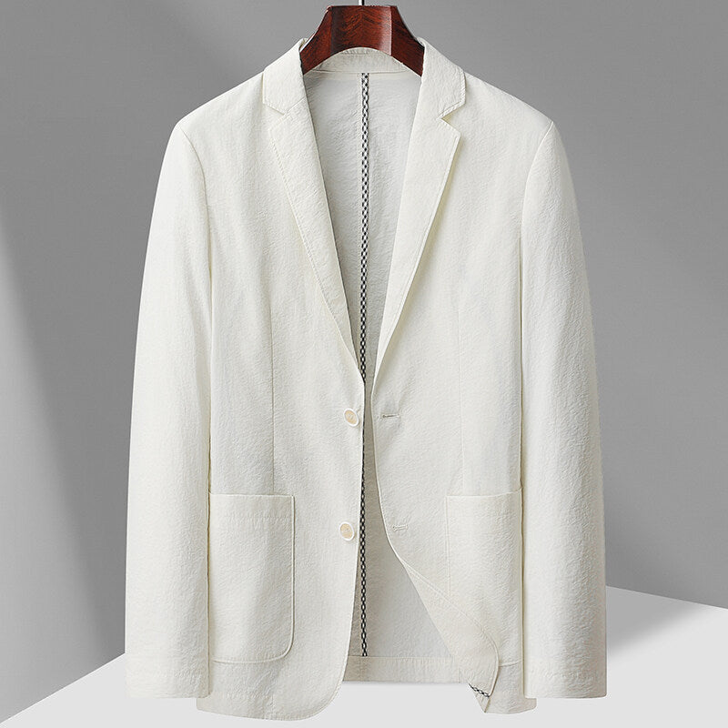 Men's Lightweight Luxury Linen Cotton Jacket, Multi Colours
