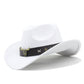 Women's Retro Cowboy-Standard Western Hat Rolled Brim