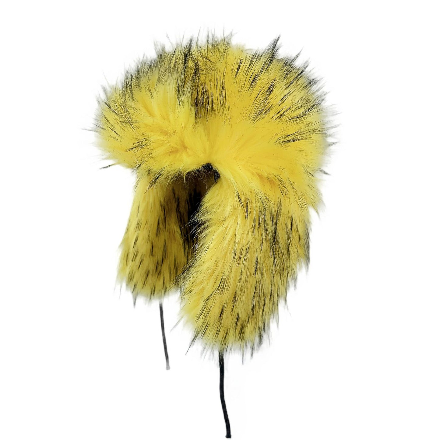 Women's Avant Garde Big Faux Fur Winter Hat and Earflaps