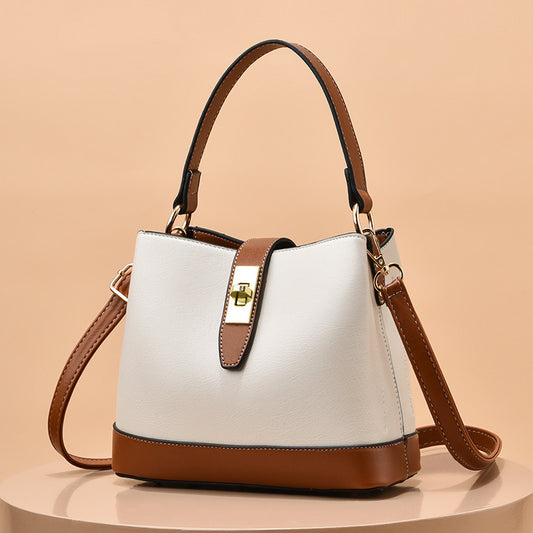Vireous Contrast Colour Shoulder Messenger Bag