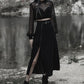Punk Rave Brianna Midi Skirt in Black, Plus Sizes