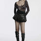 Punk Rave Jianna Pleated Mini Skirt