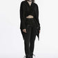 Punk Rave Mavy Punk Minimalist Jacket, Knitted Cardigan