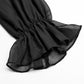 Punk Rave Angelina Chiffon Long-Sleeve Handkerchief Dress