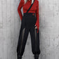 Punk Rave Zadie Wide-Leg Mesh Cutaway Trousers