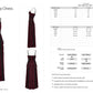 Punk Rave Vivienne Velvet Lace-Panel Goth Slip Dress In Burgundy