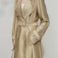 Minimalist Luxury Medium-Weight Women's Rain Coat