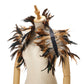 Women's Glam Natural Feather Cape