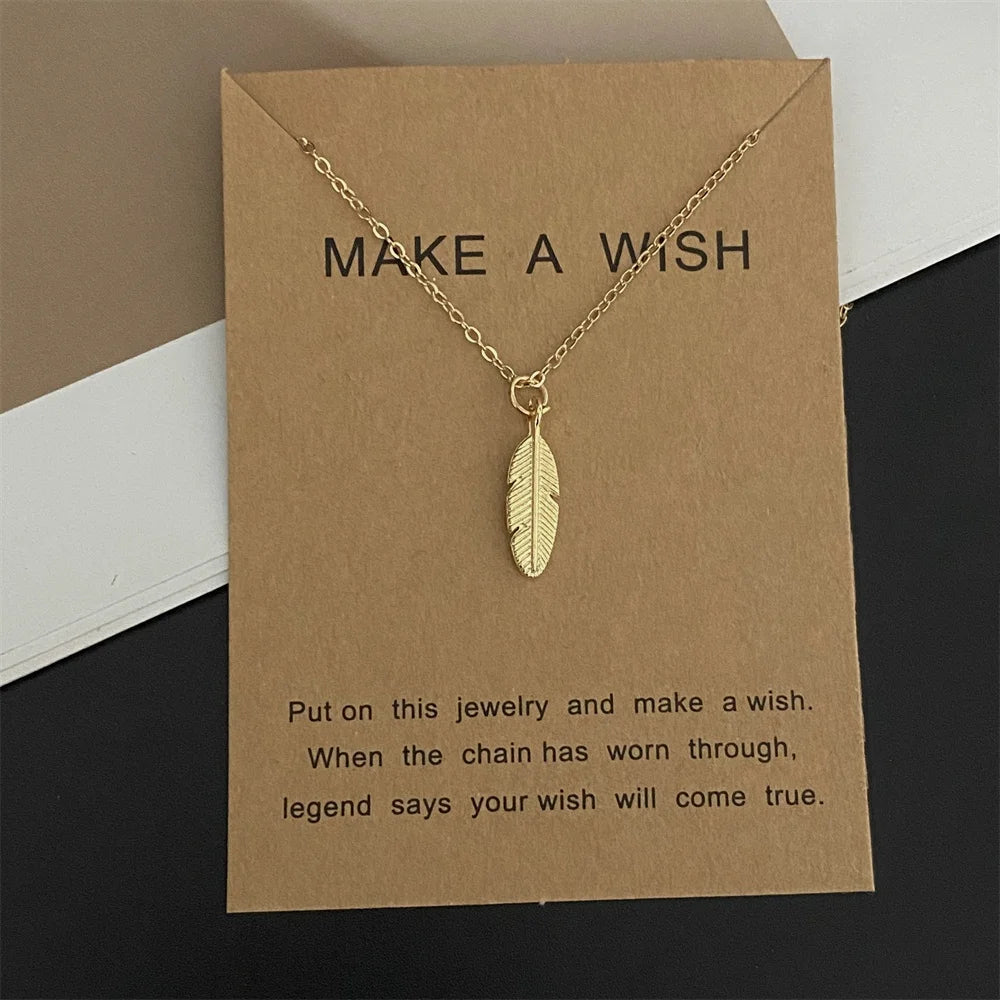 Moon Star Pendant Necklace, Multi Designs