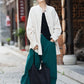 Fashion Cotton Linen Women's Stand Collar Jacket, Multi Colours