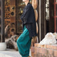 Fashion Cotton Linen Women's Stand Collar Jacket, Multi Colours
