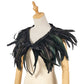 Women's Glam Natural Feather Cape