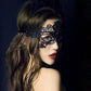 Dark Cross Black Lace Mask, Party, Ball, Christmas Party, Masquerade Costume Mask