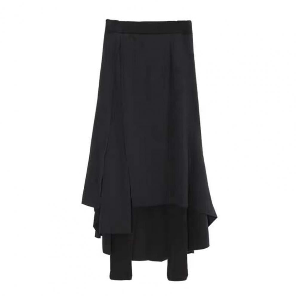 Women's Two-Layer Leggings Skirt, Fleece Lined Maxi Skirt