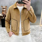 Avant Garde Men's Contrast Colour Fashion Bomber Jacket