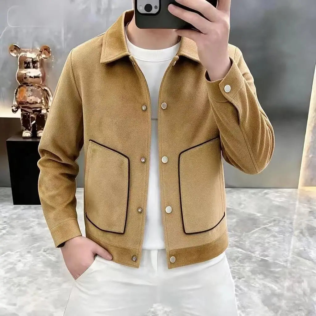 Avant Garde Men's Contrast Colour Fashion Bomber Jacket