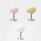 Macaroon Sculpted Glass Table Lamp, Multicolours