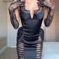 Formal and Club Lace Luxury Evening Dress