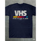 Vintage 'VHS The Future Is Here' T-Shirt, Philosophical 1970s Throwback