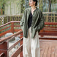Fashion Cotton Linen Women's Stand Collar Jacket, Multi Colours