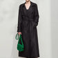 Minimalist Luxury Medium-Weight Women's Rain Coat