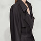 Minimalist Luxury Medium-Weight Women's Rain Coat