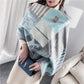 Extra-Large Cashmere Scarf, Equestrian-Print Blanket Wrap, Pashmina